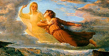 Gedicht der Seele, Gemälde von Louis Janmot